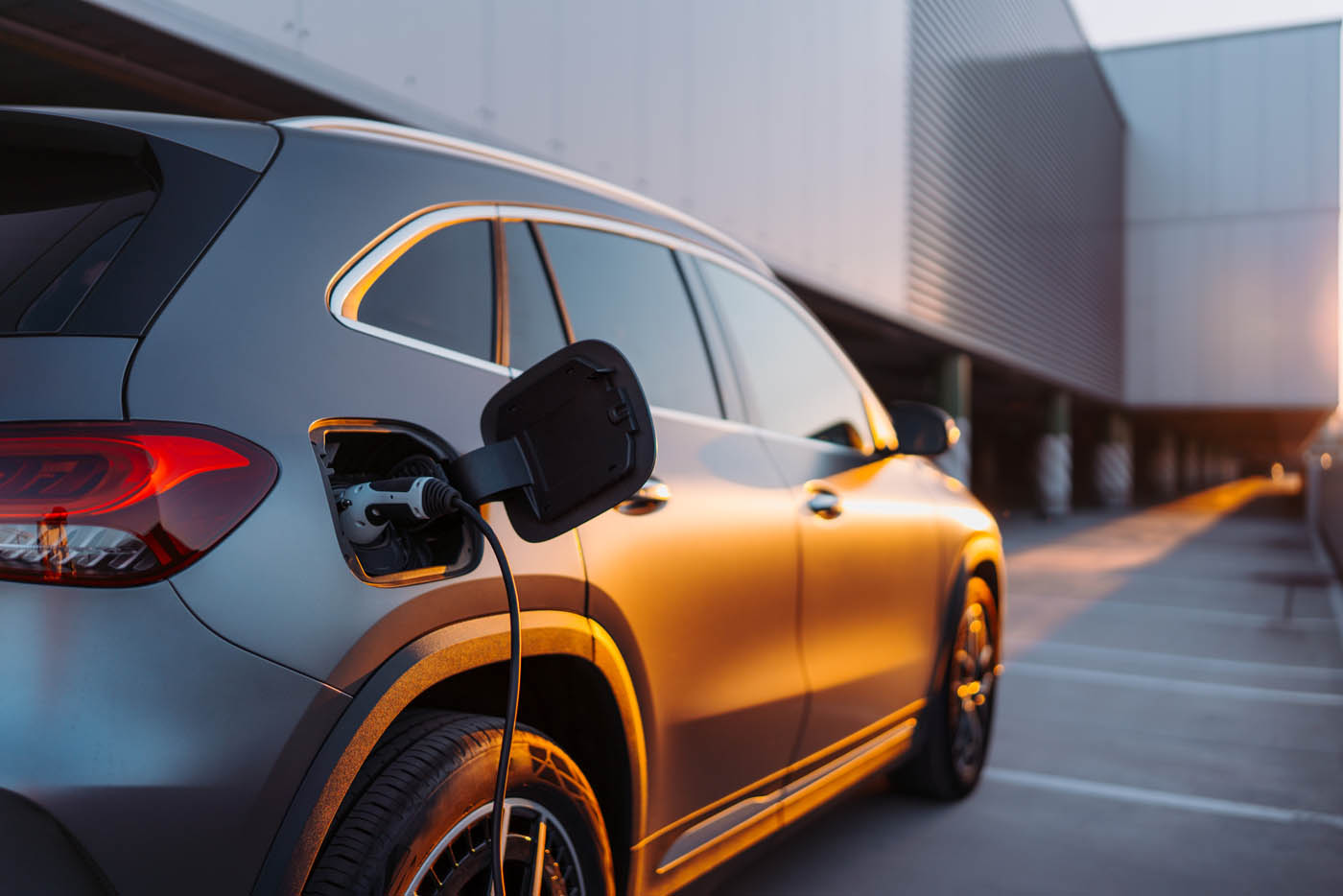 An image of an electrical vehicle - Laughlin Electric installs EV chargers to make your life easier.